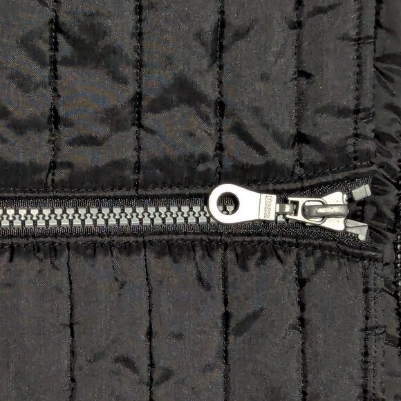 Vintage Omen Padded Vest Top Black Y2K - Picture 6 of 7